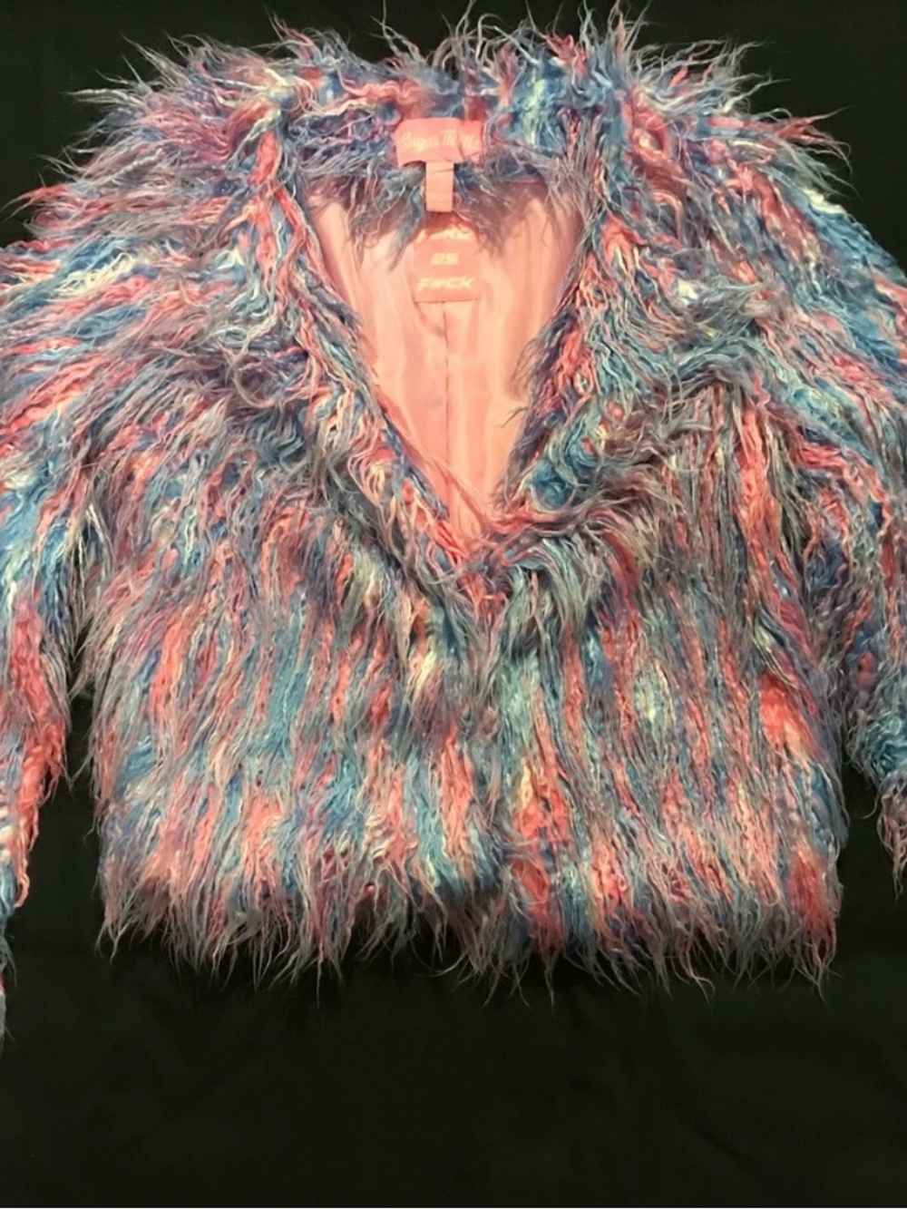 Sugar Thrillz faux fur jacket